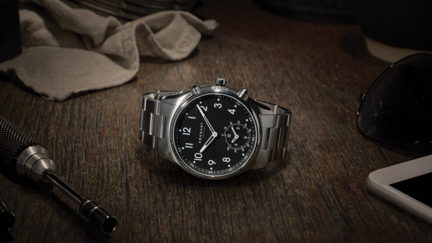 This stylish hybrid smartwatch will give you two years of battery life