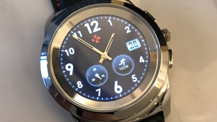 MyKronoz ZeTime puts analogue hands on a screen, and it's now on Kickstarter