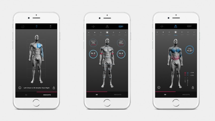 Meet Naked, a mirror that tracks your body's changes