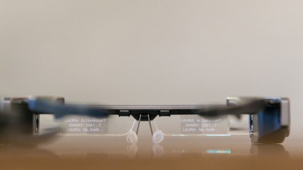 O Caption, My Caption: The National Theatre rolls out accessible smartglasses