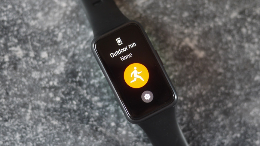 Huawei Band 7 running mode