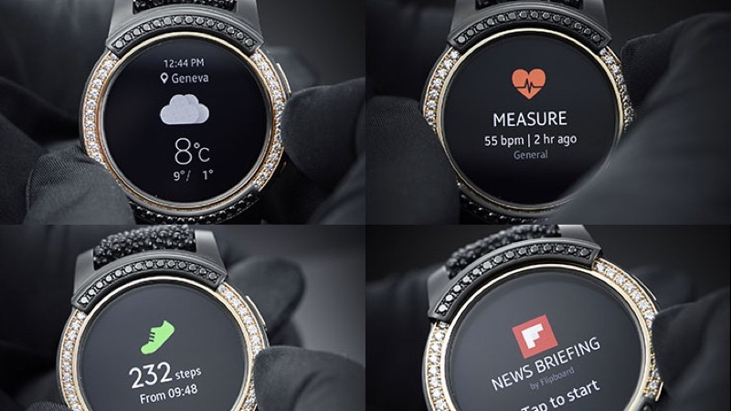 Samsung gets blingy with Gear S2 de Grisogono edition