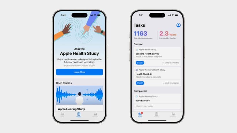 New Apple Health Study could shape future Apple Watch and AirPods features