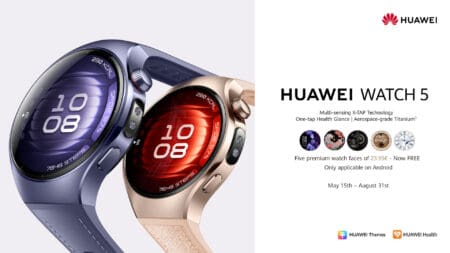 Time has a new look: HUAWEI WATCH 5 debuts with exclusive watch face campaign Huawei Watch 5 Advertorial lead image
