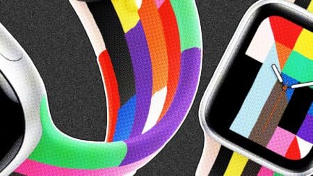 Apple celebrates Pride Month with unique Apple Watch band and new watch face apple-pride-2025-band