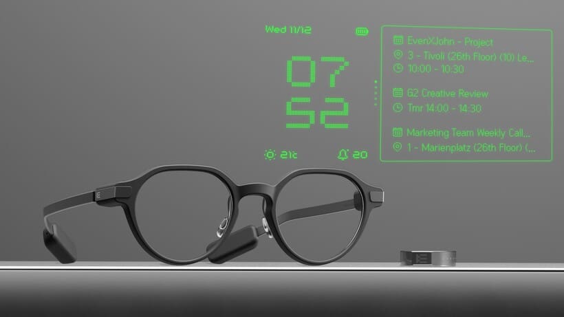 Even Realities launches G2 smart glasses with a smart ring controller