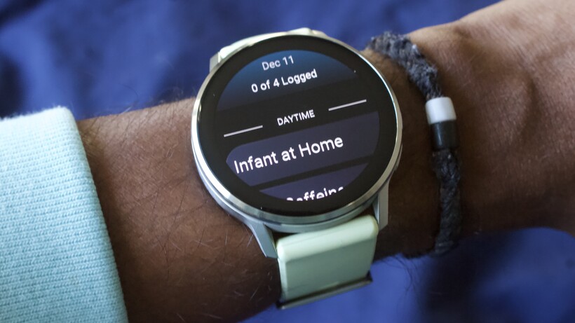 garmin life logging