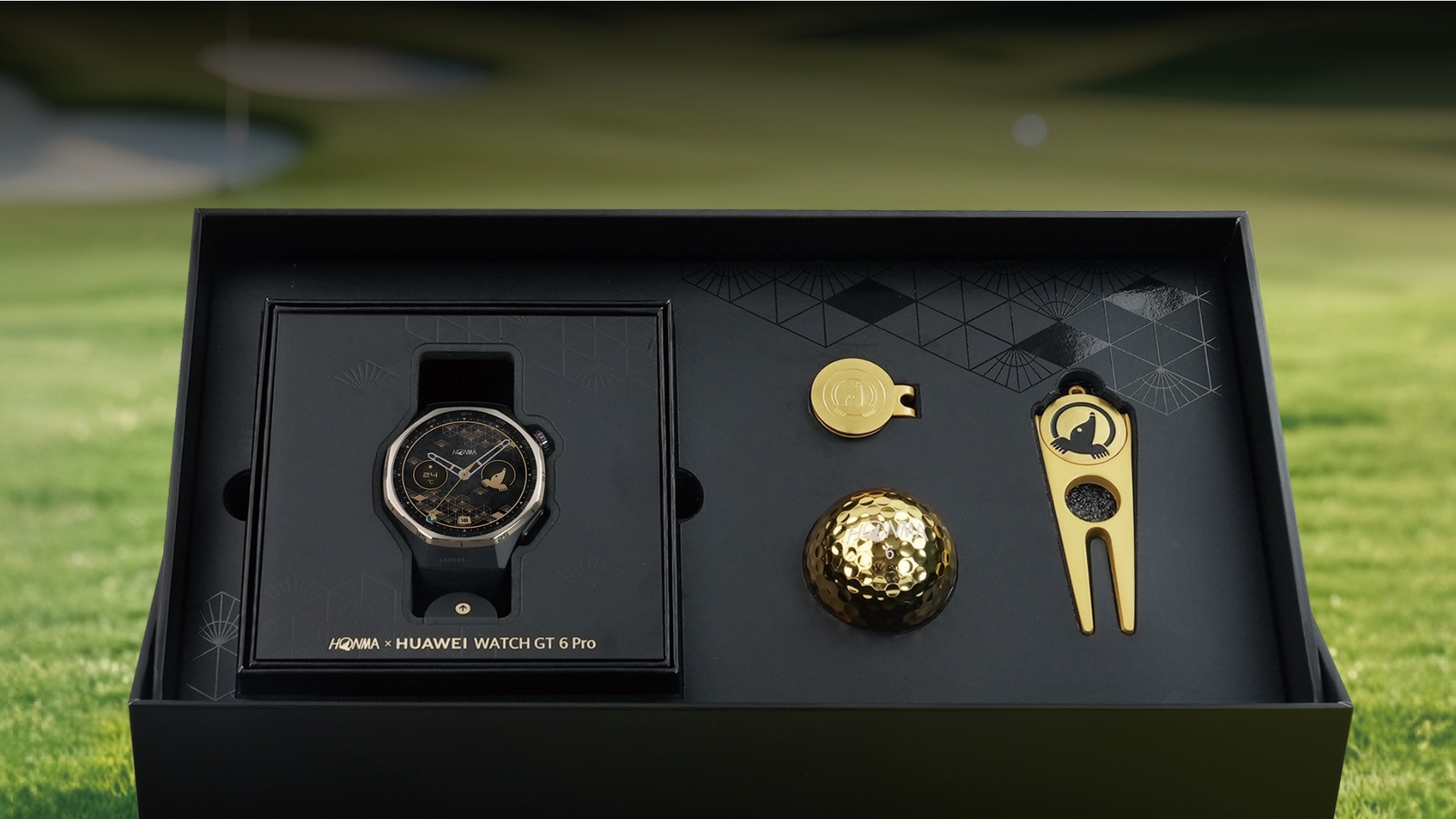 Huawei and Honma launch gold-accented Watch GT 6 Pro for golfers Huawei and Honma launch gold-accented Watch GT 6 Pro for golfers