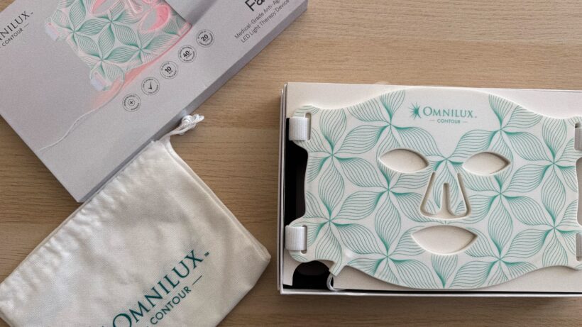 Omnilux red light therapy mask
