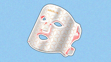 Testing the Megelin LED face mask: Can it actually improve skin? Megelin LED face mask review featured image