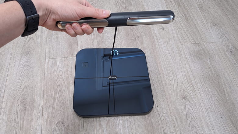 Hume Body Pod hand sensors
