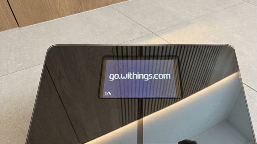 Setting up the Withings Body+ scale 