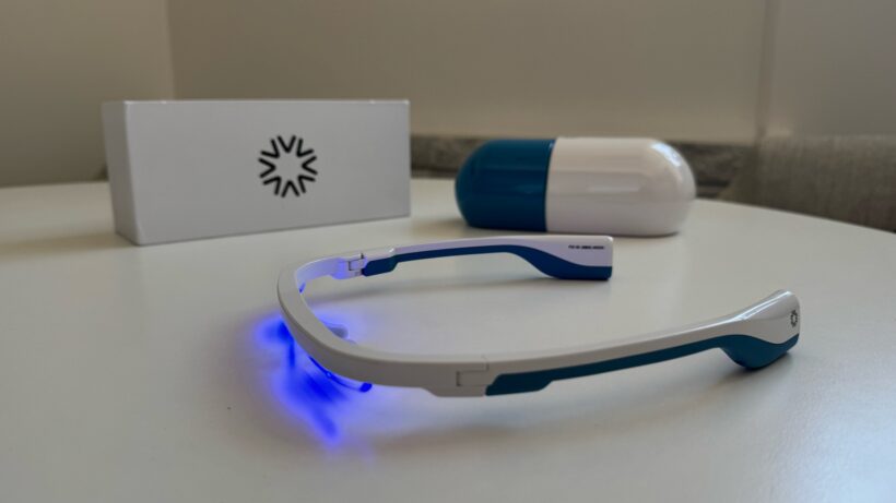 AYO light therapy glasses