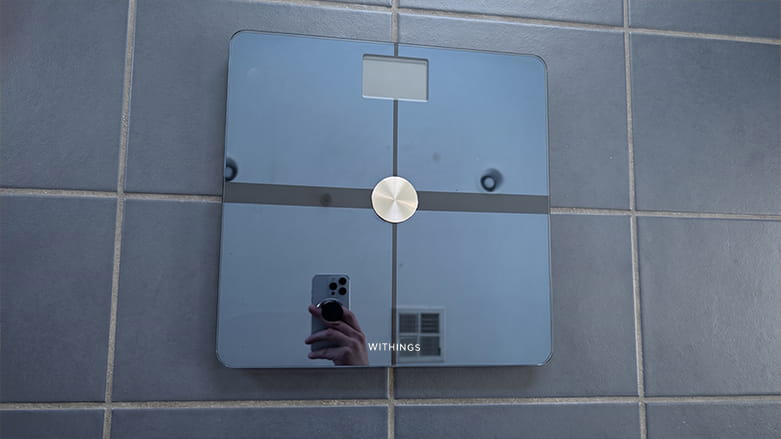 Close up of Withings Body+